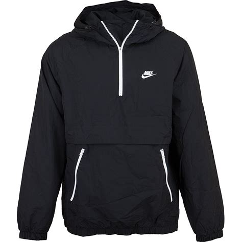 nike windbreaker half zip pullover